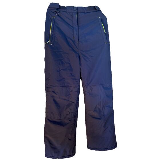 Amazon Essentials ski pants Boys size XXL 11-12 Blue adjustable waist insulated - Picture 1 of 8